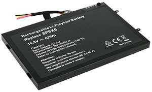 Batería compatible para Dell 8P6X6 Baterías para PC Portátil